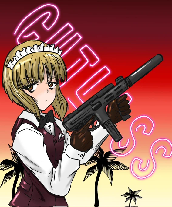#いい銃の日
頭の中が80年代～90年代のハリウッド脳なので… 