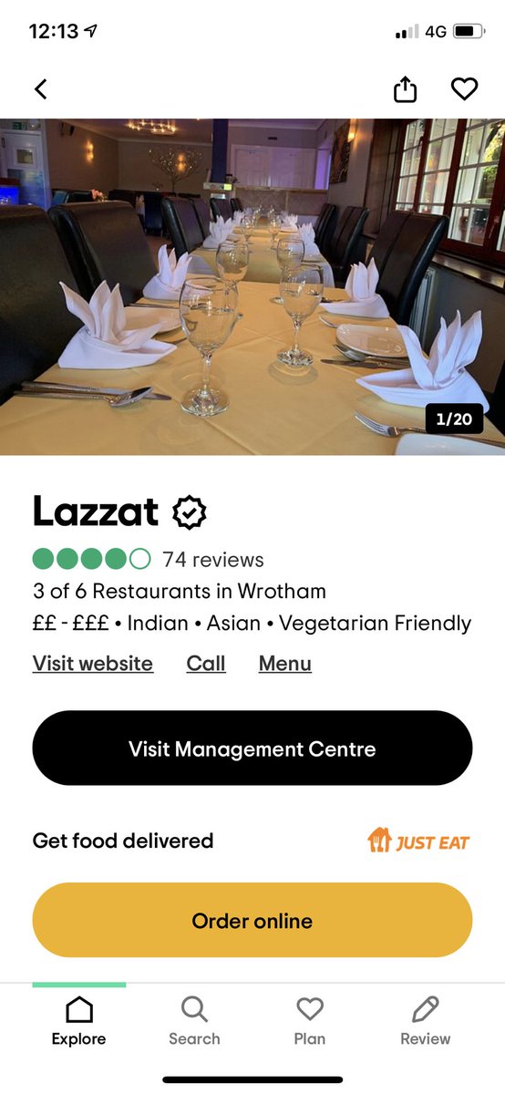 Please find us on trip advisor! If you could leave a review if you’ve ever had a great experience/ meal here would be so appreciated! 💚💚

#tripadvisor #reviews #experience #greattimes #meals #happydays #restaurant #kent #curry