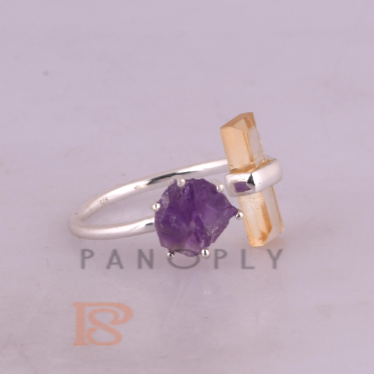 PanoplySilver's tweet photo. Amethyst &amp; Citrine ring, adjustable bypass ring, raw amethyst ring, amethyst crystal ring, raw citrine ring, natural rough amethyst ring.

https://t.co/YAuRi5ZNex

#citrine #citrinerings #citrinering
#amethyst #amethystrings #amethystring #ring #rings #jewelrystore #jewelryshop https://t.co/isanbxOIcq