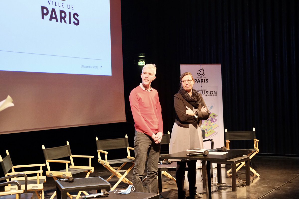 .<a href="/Paris/">Paris</a> devient sociétaire de la @laMedNum. Nous continuons à nous coordonner en complémentarité avec les autres formes d’accueil physique et téléphonique pour offrir aux Parisien•nes un accès facilité au numérique et simplifier l’insertion et le quotidien de chacun•e.
