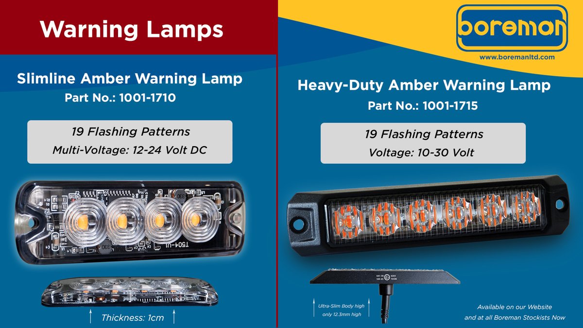 Boremanltd1's tweet photo. ✨✨𝗛𝗮𝘃𝗲 𝘆𝗼𝘂 𝘀𝗲𝗲𝗻 👀𝗼𝘂𝗿 𝗡𝗲𝘄 𝗪𝗲𝗯𝘀𝗶𝘁𝗲???✨✨
Why not check out our Warning Lamps - With 19 different flashing patterns ➡ https://t.co/Hcz55GYuql
#boreman #warninglamps #newwebsite #product #WINTER  #trucks #truckaccessories #HumpDay https://t.co/kFM8nkJkqS