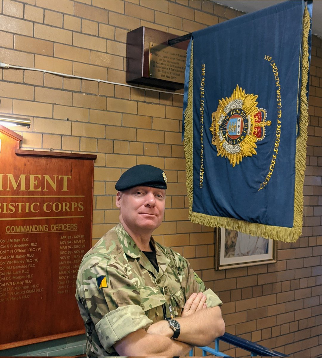 Warmest welcome to Lt Col T Steed who has taken Command of 156 Regt RLC from Monday 1st November 21. @101_Log_Bde <a href="/UKArmyLogistics/">The Royal Logistic Corps</a> @NorthWestRFCA