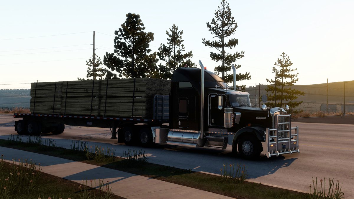 koudai_trucksjp's tweet photo. ๆฌๆฅใฎ้
้ #CruisingWyoming #AmericanTruckSimulator https://t.co/HSm4jIoHcL