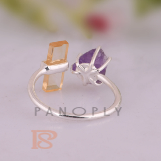PanoplySilver's tweet photo. Amethyst &amp; Citrine ring, adjustable bypass ring, raw amethyst ring, amethyst crystal ring, raw citrine ring, natural rough amethyst ring.

https://t.co/YAuRi5ZNex

#citrine #citrinerings #citrinering
#amethyst #amethystrings #amethystring #ring #rings #jewelrystore #jewelryshop https://t.co/isanbxOIcq