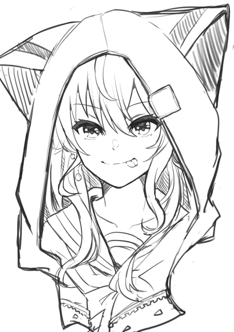 ラフ/wip #ほしまちぎゃらりー 