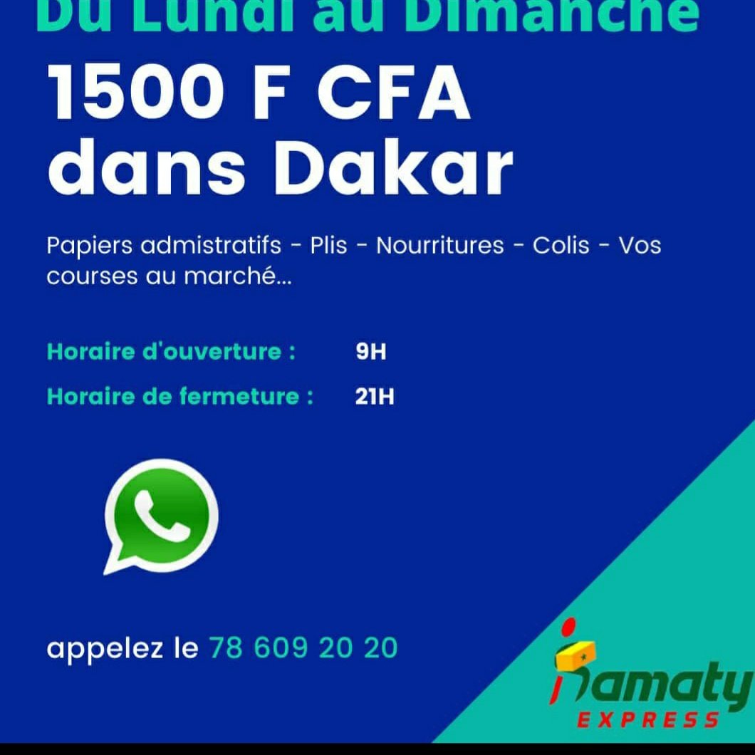 SamatyExpress's tweet photo. Bonnnnnnnjour nouyoo naa!
#SamatyExpress #Samaty #Kebetu https://t.co/PtDdP6eIb5