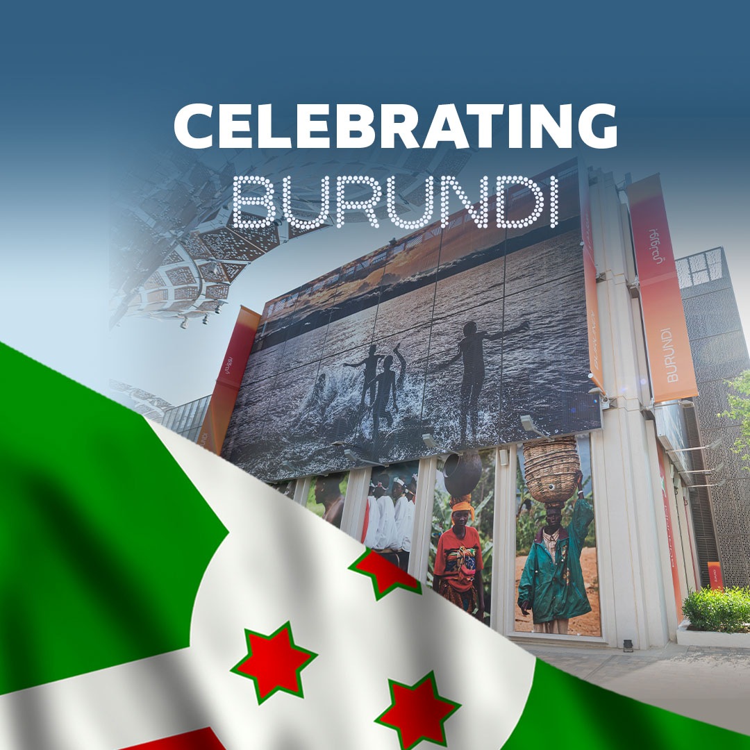 Expo 2020 Dubai on Twitter: &quot;Today we are excited to celebrate Burundi 🙌  Don&#39;t miss out on the celebration, and join us today at Burundi Pavilion,  or watch it live on Virtual