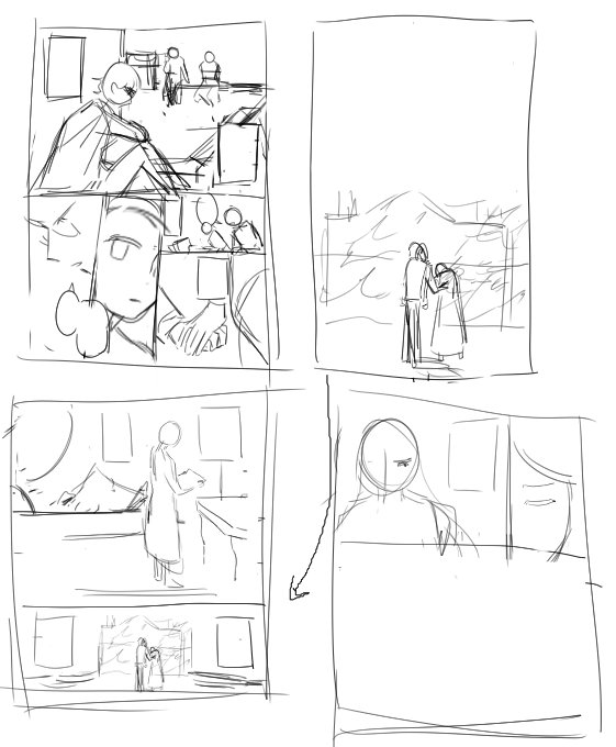 sataliteart's tweet photo. Food fantasy sketches
1. Milk &amp; Coffee BG
2. Mashed Potatoes (ooc)
3. Minestrone BG https://t.co/MgQKeWdqu8