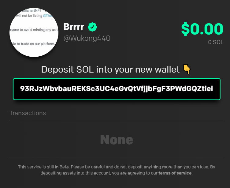thetacollecting's tweet photo. @kazumidapp @hey_wallet LFG $WOOF https://t.co/9uahgjqA8W
