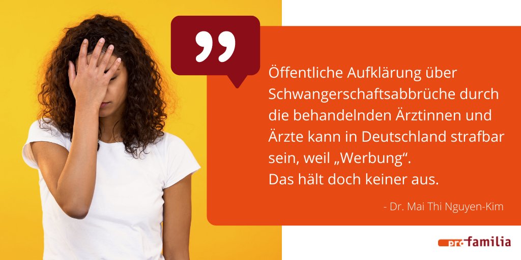 Die Regelung des #Schwangerschaftsabbruch in DE verstößt gegen Menschenrechte und gefährdet Leben &amp; Gesundheit ungewollt Schwangerer. In den Medien findet dieser inakzeptable Zustand zum Glück immer mehr Beachtung. Hier unsere Empfehlungen aktueller Beiträge (1/4):
#wegmit218