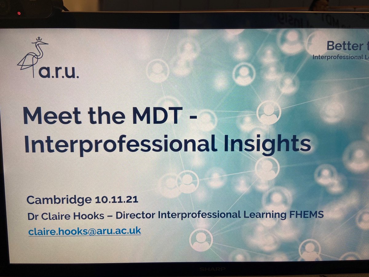FHEMS_ARU's tweet photo. Having a great day with our fabulous #student #nurses in Cambridge for a ‘Meet the Multi-Disciplinary Team’ day. So far we’ve had, #Physiotherapy, #OccupationalTherapy, #AdvancedClinicalPractice and #SocialWork. Still to come, #Paramedics and #OperatingDepartmentPractitioners. https://t.co/sK8JayJbZI