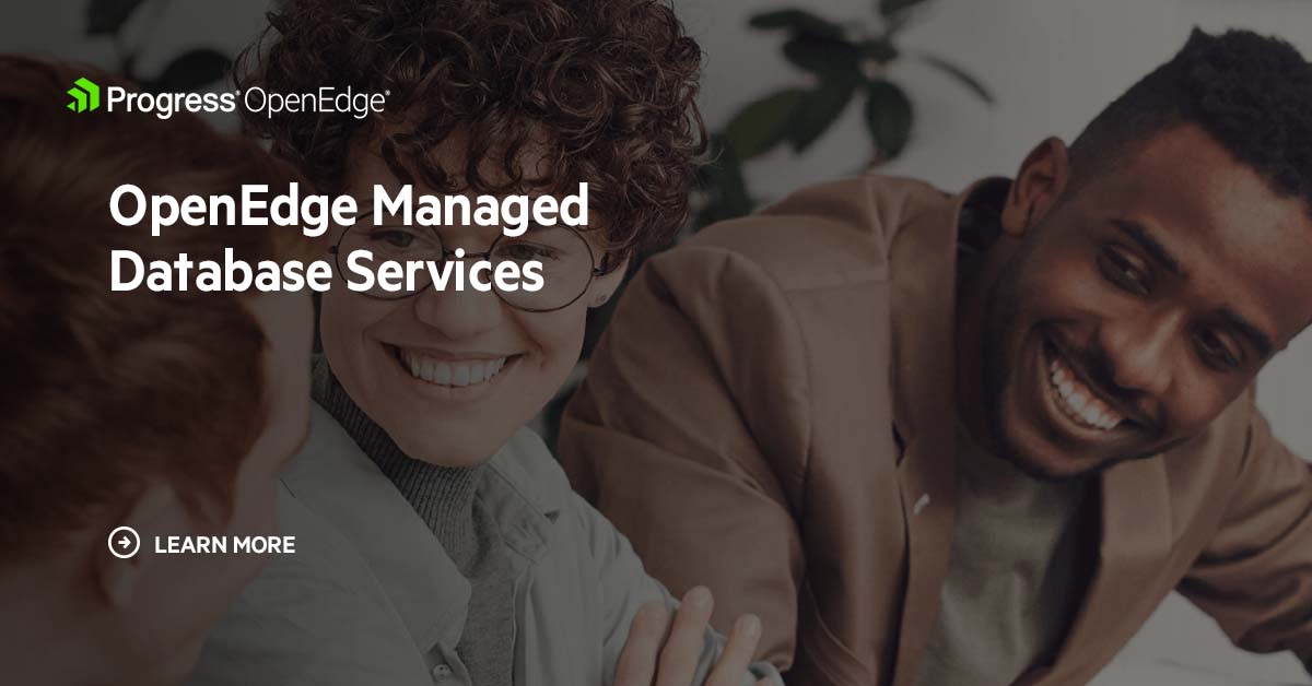 _OpenEdge_'s tweet photo. Managing and maintaining your database is important, but it’s also very time-consuming. Let us handle the database management so you can focus on more critical activities.

https://t.co/Yy4bzlpsfZ 

#Progress #OpenEdge https://t.co/lcspiifGfd
