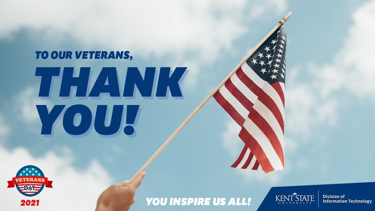 To our Veterans, thank you for your service!
