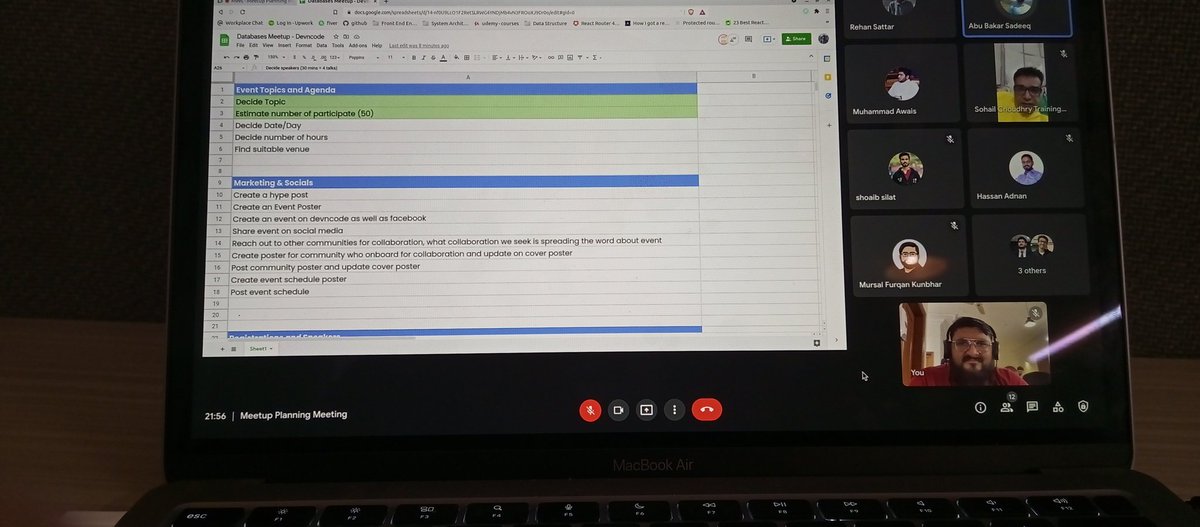 smkamranqadri's tweet image. Super excited for come back of Devncode signature meetup after very long time, once again another meetup with another interesting topic.
Yesterday had a planning meetup, can't wait for what is coming!
#devncode #community #meetup