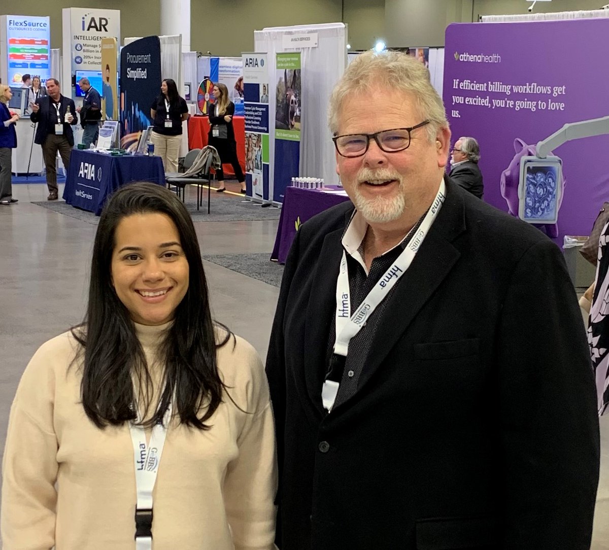 ADEC_USA's tweet photo. Mia Ortiz, Healthcare Project Manager and Richard Duke, National Sales Manager - Outsourcing attending the HFMA Conference in Minneapolis this week.  #healthcare #healthcarercm #hfma #healthcarefinancialmanagement #patientexperience #revenuecyclemanagement https://t.co/pRMVWVShdF