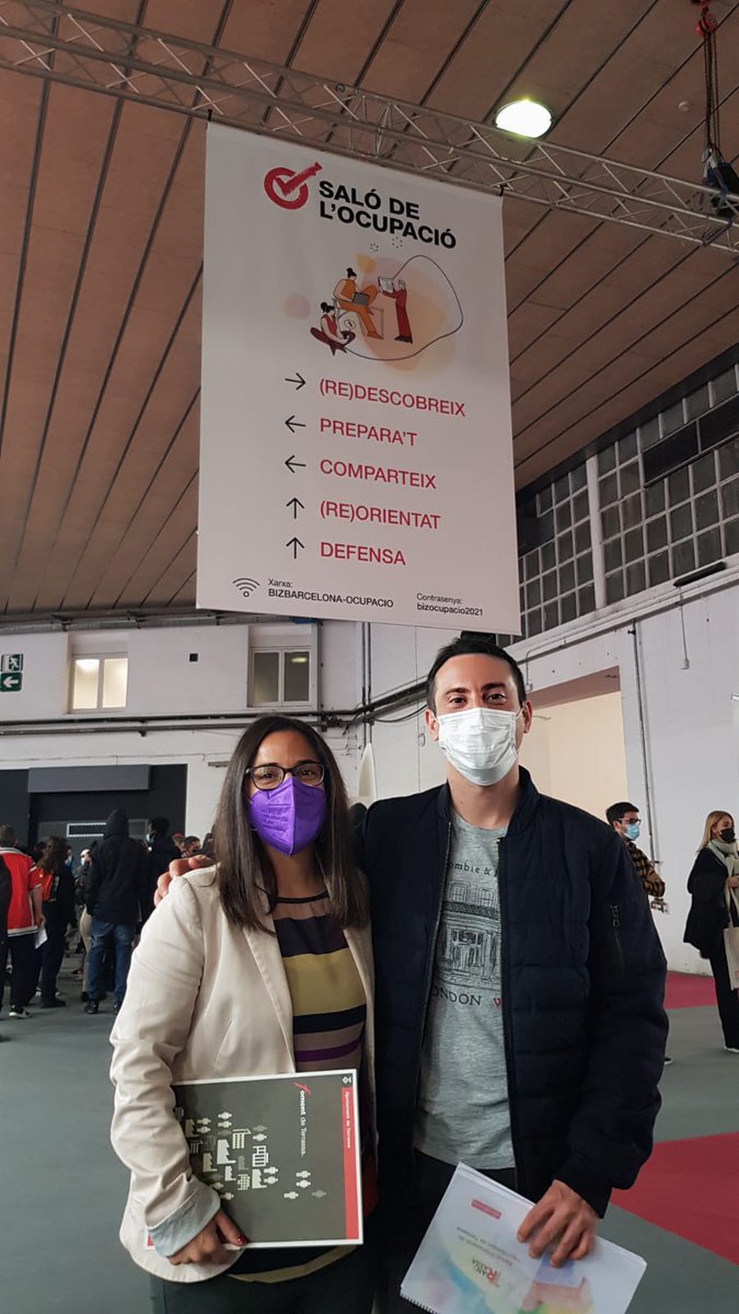 TrsOcupacio's tweet photo. Foment de #Terrassa està al #Salocupacio de Barcelona presentant el seu projecte #TransRassa Ocupació! https://t.co/YKsiwJOKIN