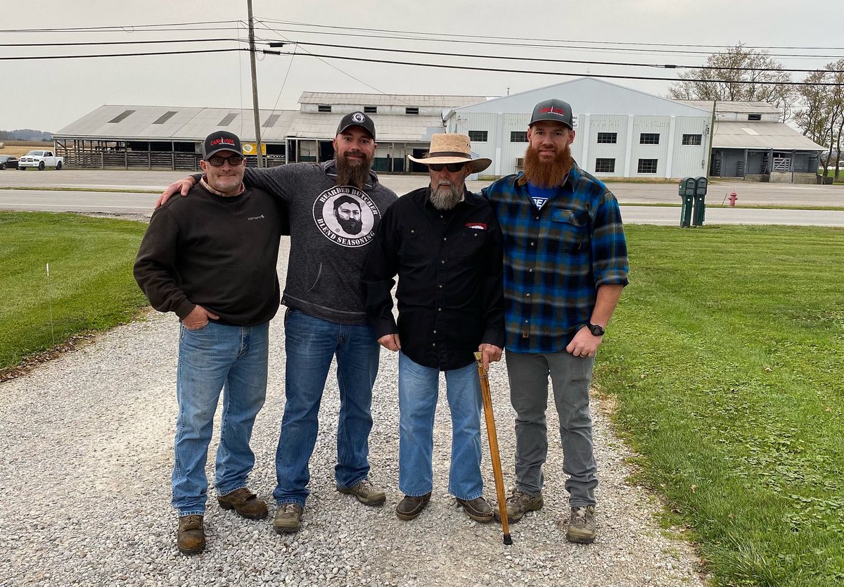 We are now the proud NEW OWNERS of the building you see in the background located right across the street from our butcher shop. (The Creston Livestock sale barn) This will be the WORLD HEADQUARTERS of The Bearded Butchers! 

#beardedbutchers #youtube #worldheadquarters #butcher