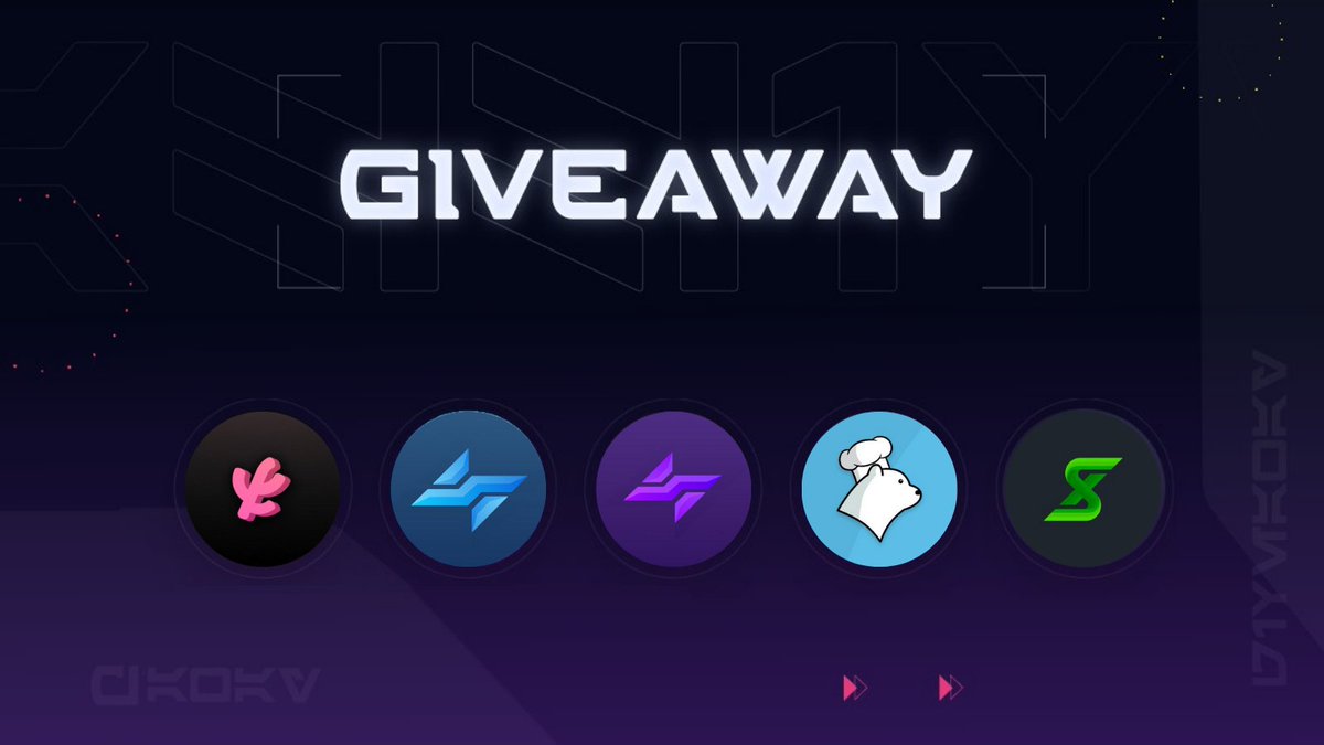 New giveaway 🥳 Enter up! @xdAIObot x 1 purchase link @xdNotify x 1 monthly @Coral_Utility x 1 monthly @polarchefs x1 monthly @SelexAIO x 1 beta Like ❤️, RT ✅and Tag a friend🙎‍♂️to enter!