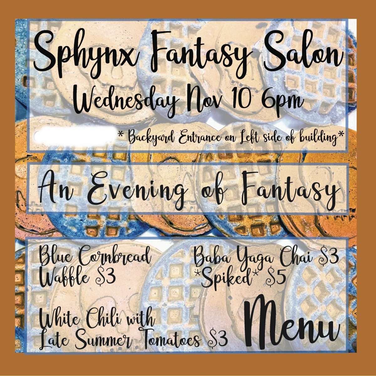 randeedawn's tweet photo. Tonight, I'm reading at the Sphynx Salon in Brooklyn! It's a terrific free event (but you must pre-register your vaxxed status to get the address -- info at the link) with SNACKS! and READING!
Link for info/registering:
https://t.co/weK4NmBANe https://t.co/HcY5Fr9hDN