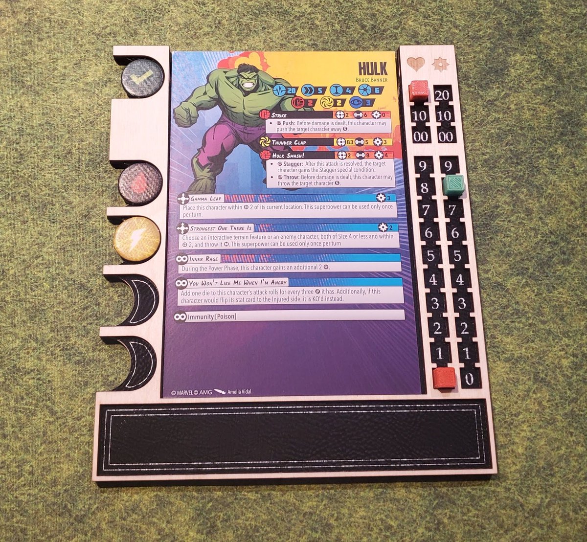 SweetHeadlock's tweet photo. Check out our Crisis Protocol dashboard! A super way to keep your hero organized! Visit our #etsy shop: Marvel Crisis Protocol Compatible Character Dashboard #crisisprotocol #marvel #boardgame #wargame https://t.co/hk2Ru8CHmG https://t.co/mI2uwzMqX9