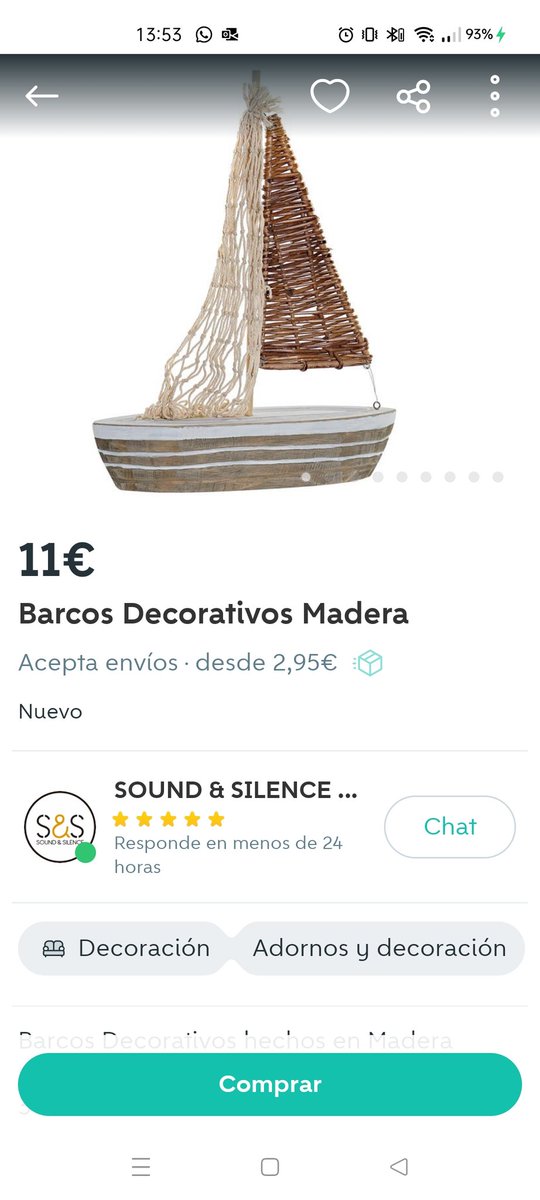 Cirera3D2Y's tweet photo. @wallapop ¿Buscas una estantería kallax en tu zona? Quizá quieres un puto barco de decoración que no tiene NADA QUE VER. Lo reportas por la descripción (armario, kallax, escritorio, baúl???) y te dicen "no incumple los términos". Sabéis que nos vamos a Vinted y ya, ¿no? https://t.co/7Xkjfsf0OG