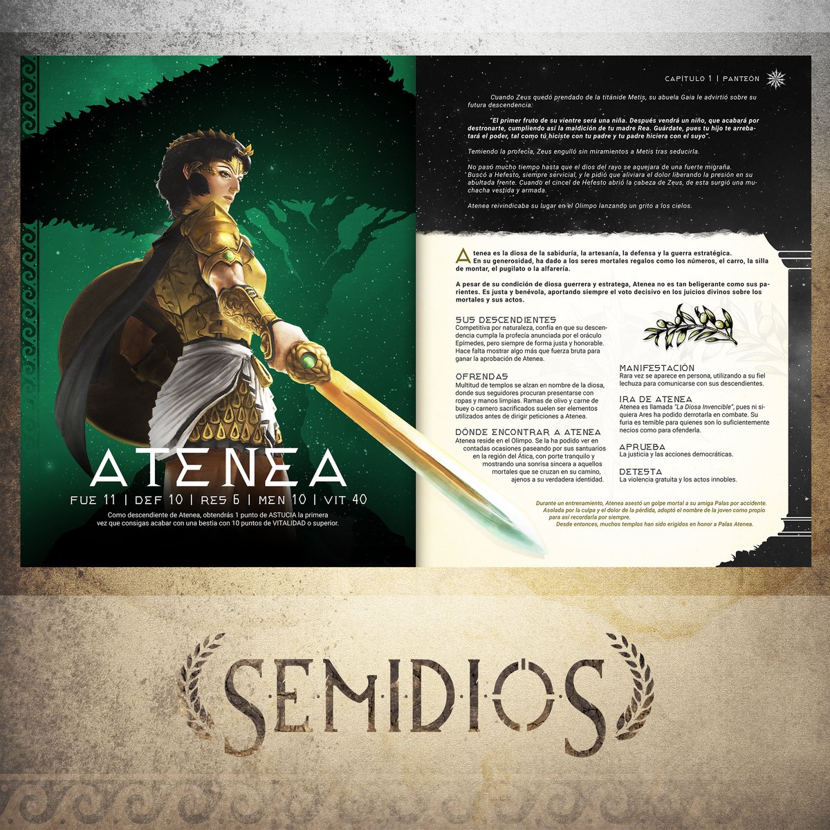 🏛️⚡Atenea⚡🏛️

"Cuando el cincel de Hefesto abrió la cabeza de Zeus, de esta surgió una muchacha vestida y armada. 

Atenea reivindicaba su lugar en el Olimpo lanzando un grito a los cielos".

🖌️ <a href="/SaulSketch/">SAÚL</a>