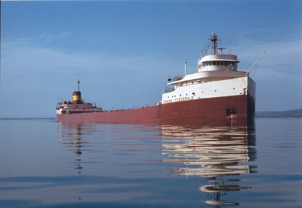 🎵"Superior it's said never gives up her dead when the gales of November come callin'"🎵

*IN MEMORY* of the 29 lives lost when the Edmund Fitzgerald sank 46 years ago today.
