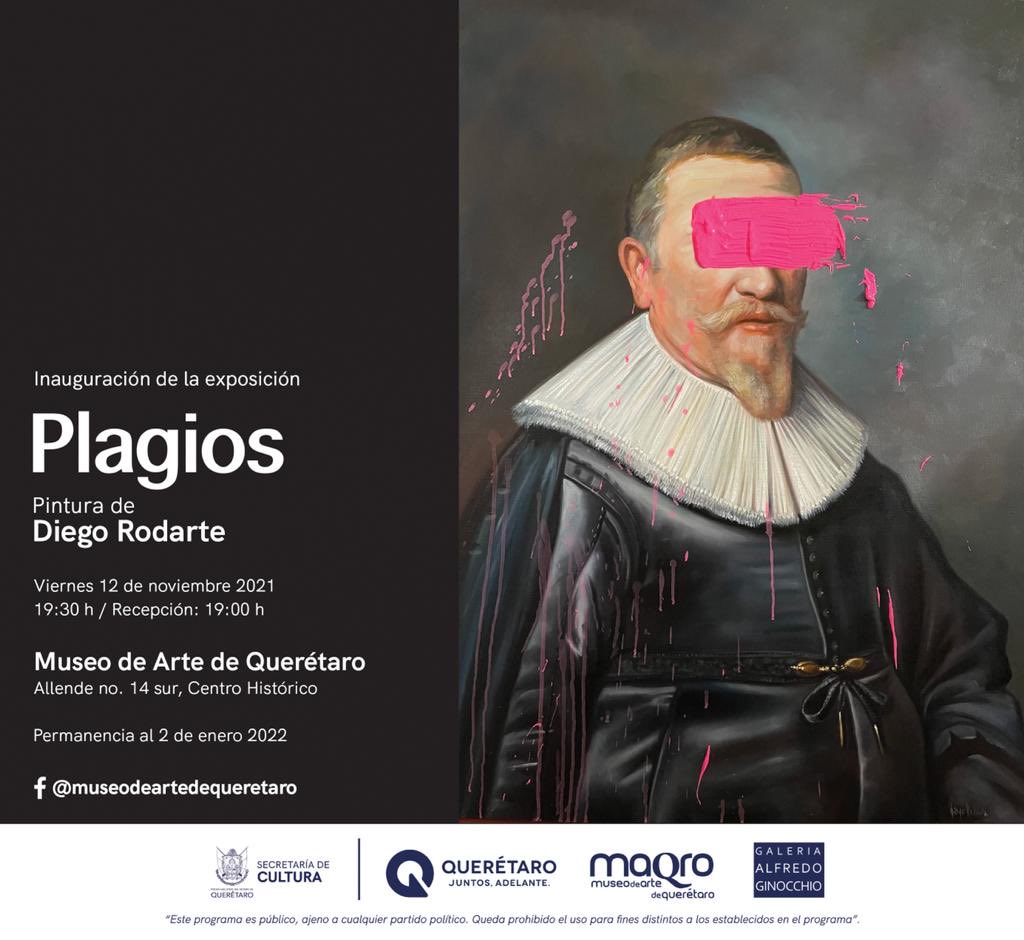 Los esperamos el 12 de noviembre a las 19hs.  En El Museo de Arte de Queretaro MAQRO