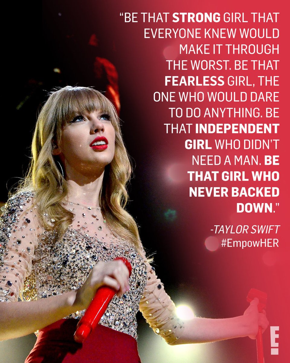 enews's tweet image. Be the girl who came back stronger than ever. ❤️ Retweet if you're ready for Red (Taylor's Version). #EmpowHER (📷: Getty)