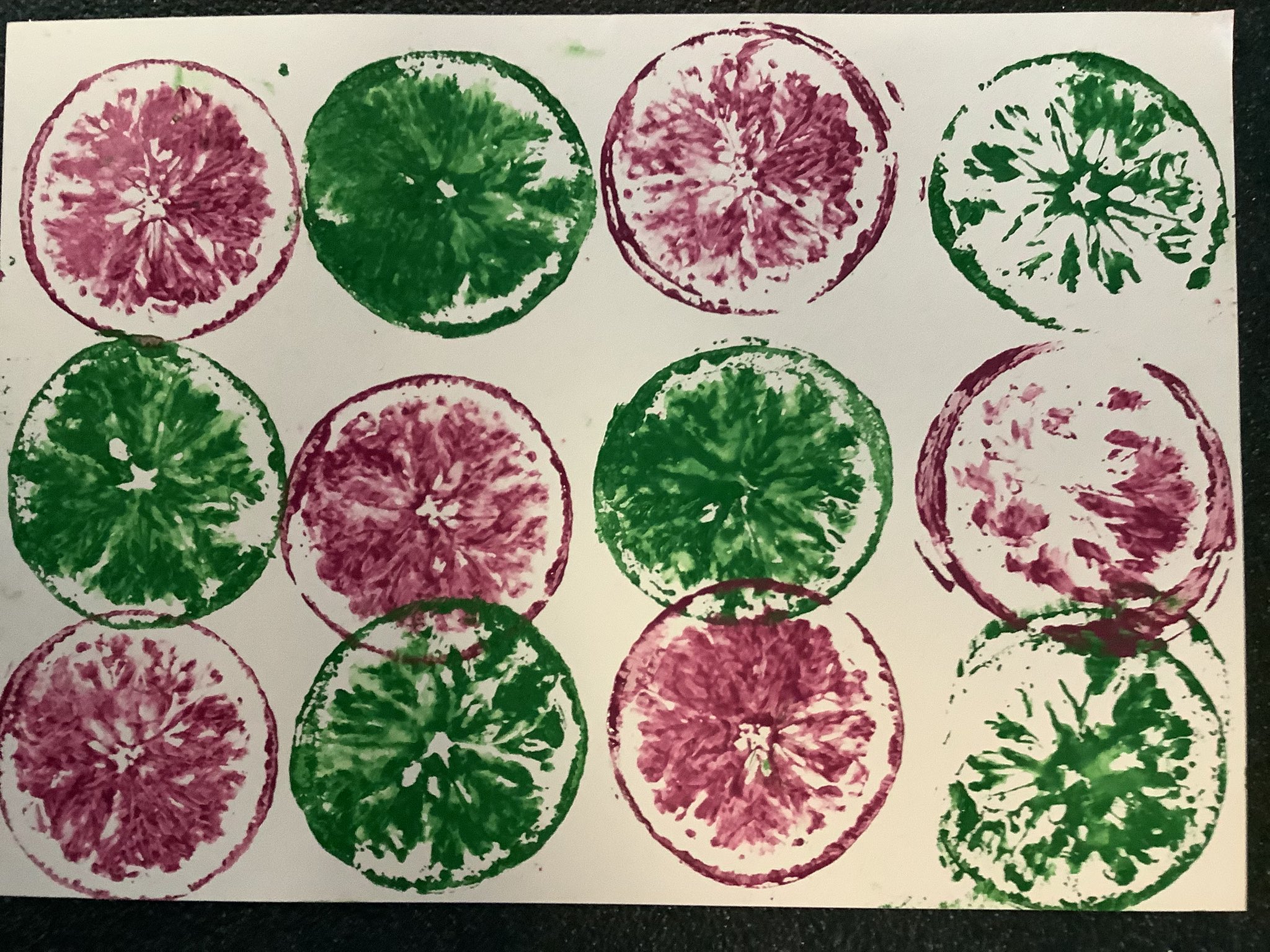 Mallard Primary School on Twitter: "Year 1 have been using fruit and  vegetables to print their repeating patterns. https://t.co/LYWcVrv2BJ" /  Twitter