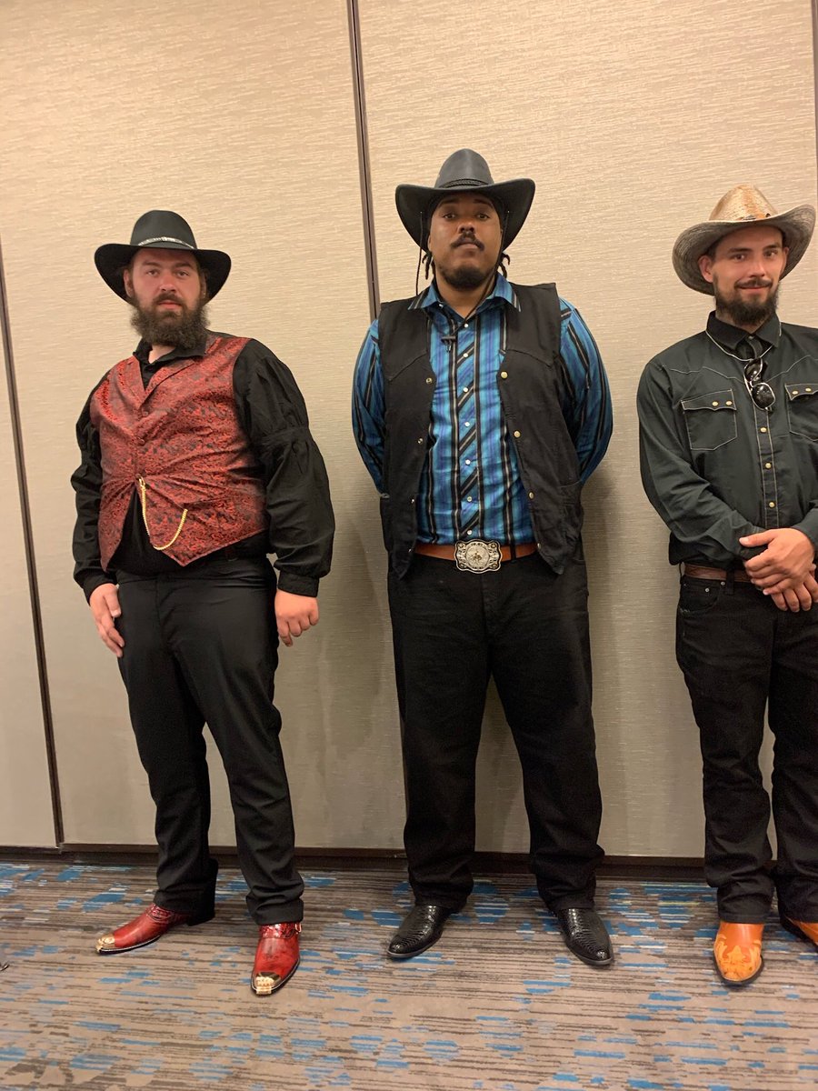 james14534255's tweet photo. In my old cowboy get up with my bro’s https://t.co/aA2pcSLR4c