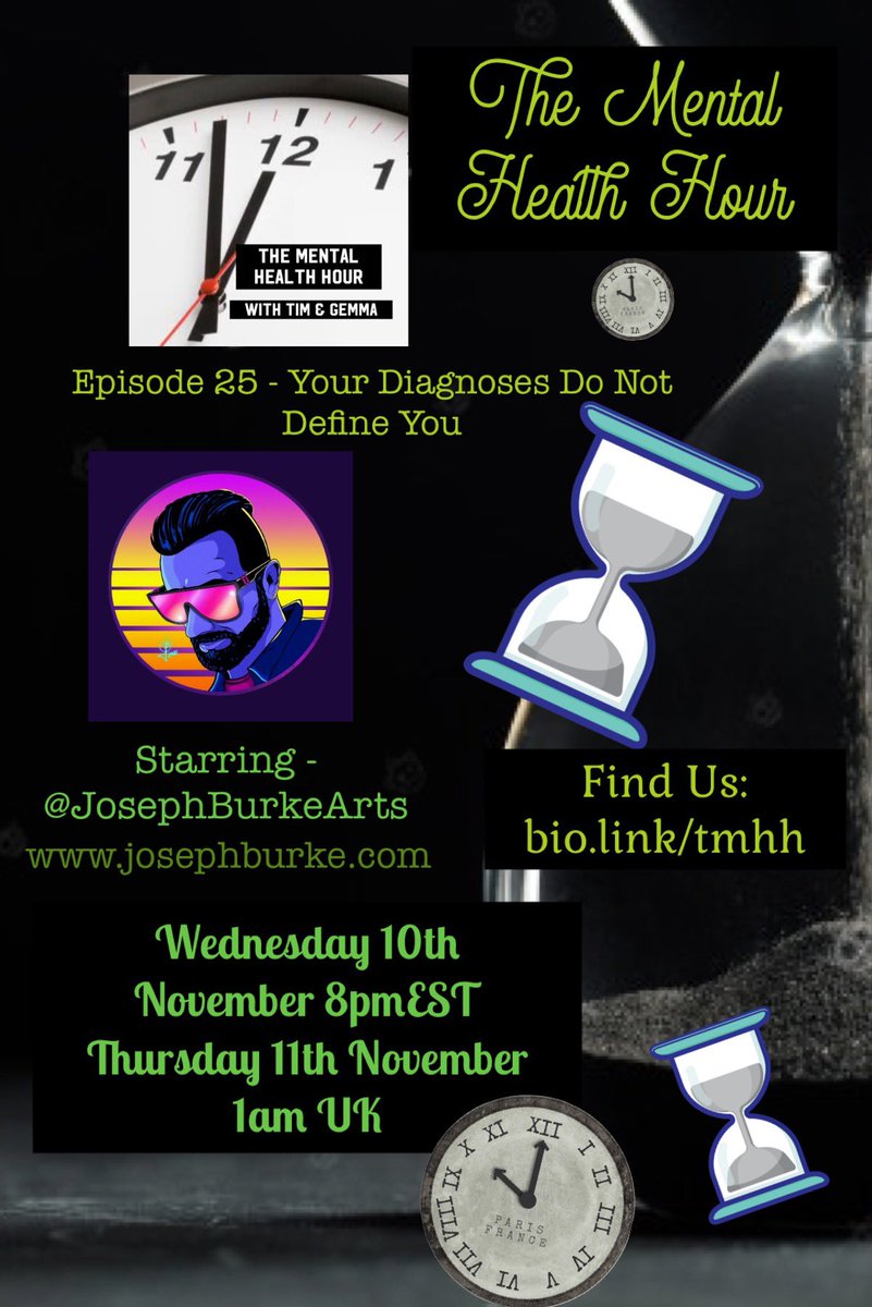 gemmih83's tweet photo. @timconrad87 @mental_healthhr @JosephBurkeArts #mentalhealth #thementalhealthhour #happs @happsco #livestreaming #tmhh #meantalhealth #diagnosis #medical #notdefined #watchthis #Livestream #YouTube #twitch #twitter #crossplatform https://t.co/svaVdC8Tvn