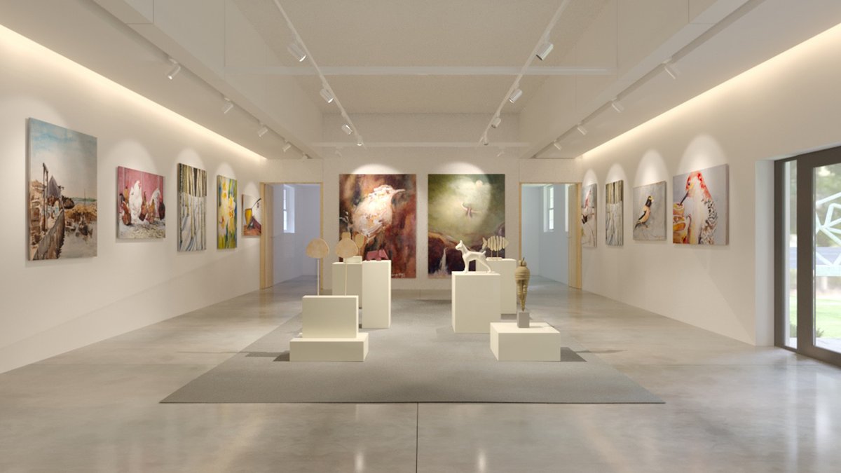 PaulLukezArch's tweet photo. The renovation of the LexArt Molly Harding Nye Gallery resulted in a simple but elegant space that accommodates the rich array of exhibit types that it hosts.

We thank all the members of the LexArt board for their collaboration, as well as the many contributors to this project. https://t.co/U54cJ4SZYo