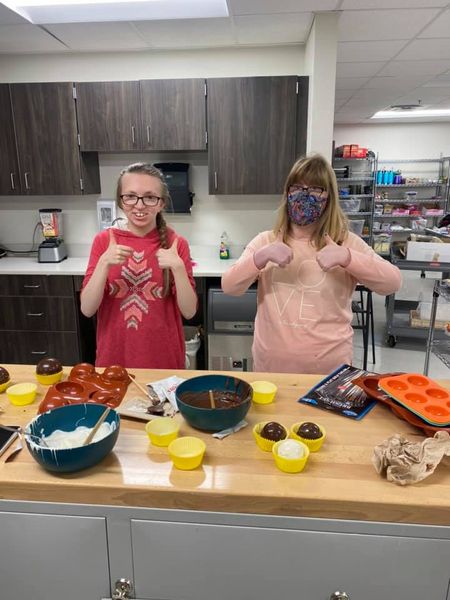 LISDFOF's tweet photo. Last week we tested out hot cocoa bombs! We have a little more work to do to get them perfect but we are well on our way to perfection! https://t.co/oQbcwLmwu1