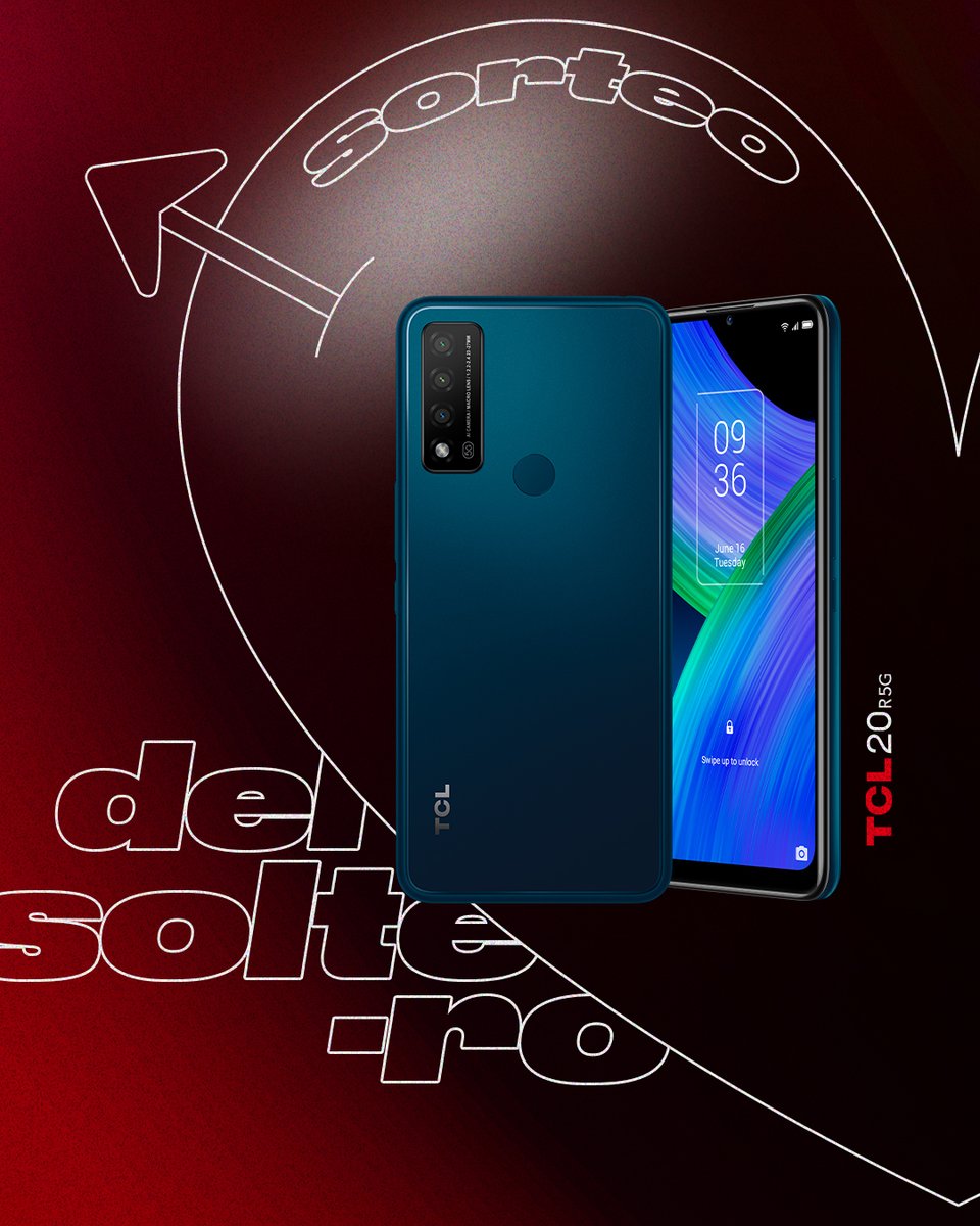 tclmobilees's tweet photo. SORTEAZO🎁
Hoy es el #DíaDelSoltero y queremos celebrarlo con nuestros seguidores orgullosos de ser una unidad de uno y por eso sorteamos un #TCL20R5G 💁🏼‍♀️

Para participar:
· Sigue a @tclmobilees
· Haz RT a esta publicación
· Menciona con #SolterónTCL a tu amigx solterx 🧍🏼‍♀️🧍🏻 https://t.co/0wyAqA3aE5