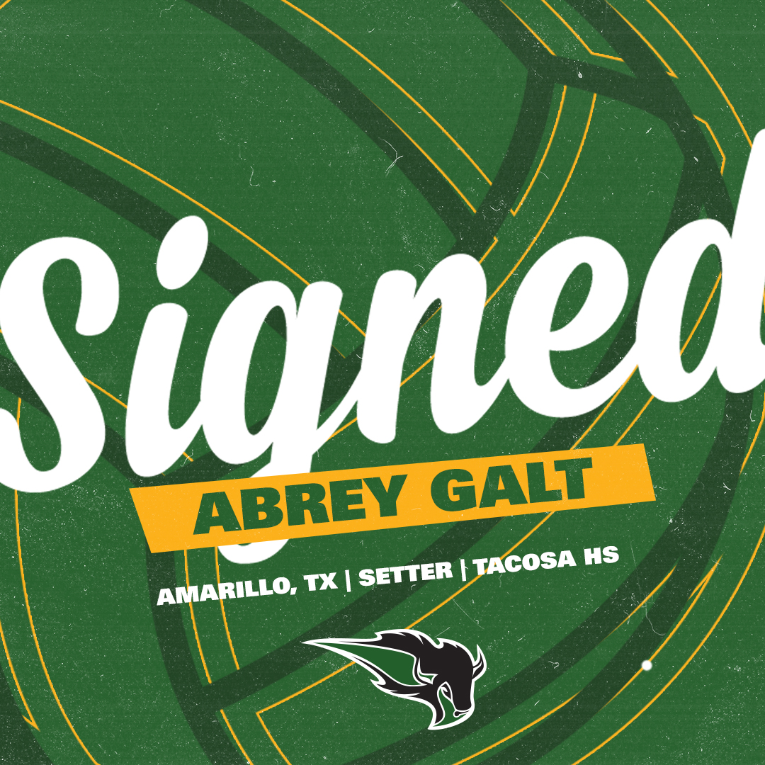 OBU_Volleyball's tweet photo. Abrey Galt, a setter from Amarillo, Texas!!

Help us welcome @AbreyGalt to Bison Hill!

#OnToVictory https://t.co/mjkOiBmNUN