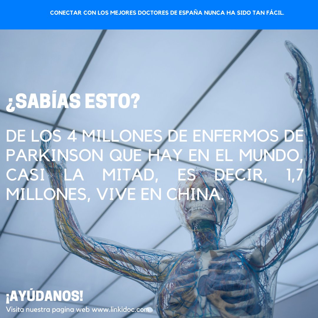 linki_DOC's tweet photo. El Parkinson es un tipo de trastorno del movimiento. Ocurre cuando las células nerviosas (neuronas) no producen suficiente cantidad de una sustancia química importante en el cerebro conocida como dopamina

#medicina #medicine #medicosporlaverdad
#parkinson #sabiasque #españa https://t.co/kmbRaRw7p6