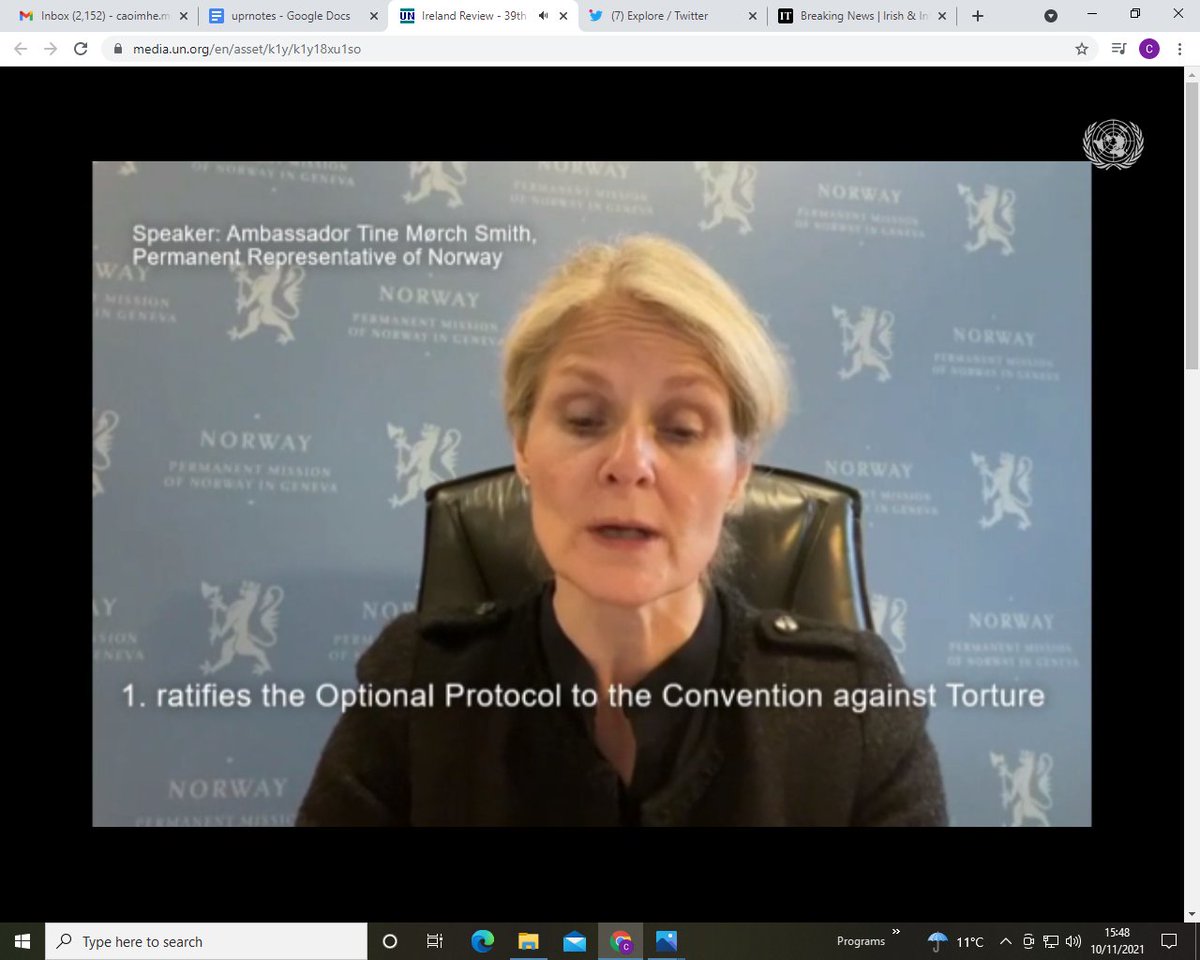 PaveePoint's tweet photo. Norway calls for Ireland to follow up on National Traveller & Roma Inclusion Strategy to address intersectional discrimination #UPR30 #Ireland #HumanRights https://t.co/sIe7nBWVqq