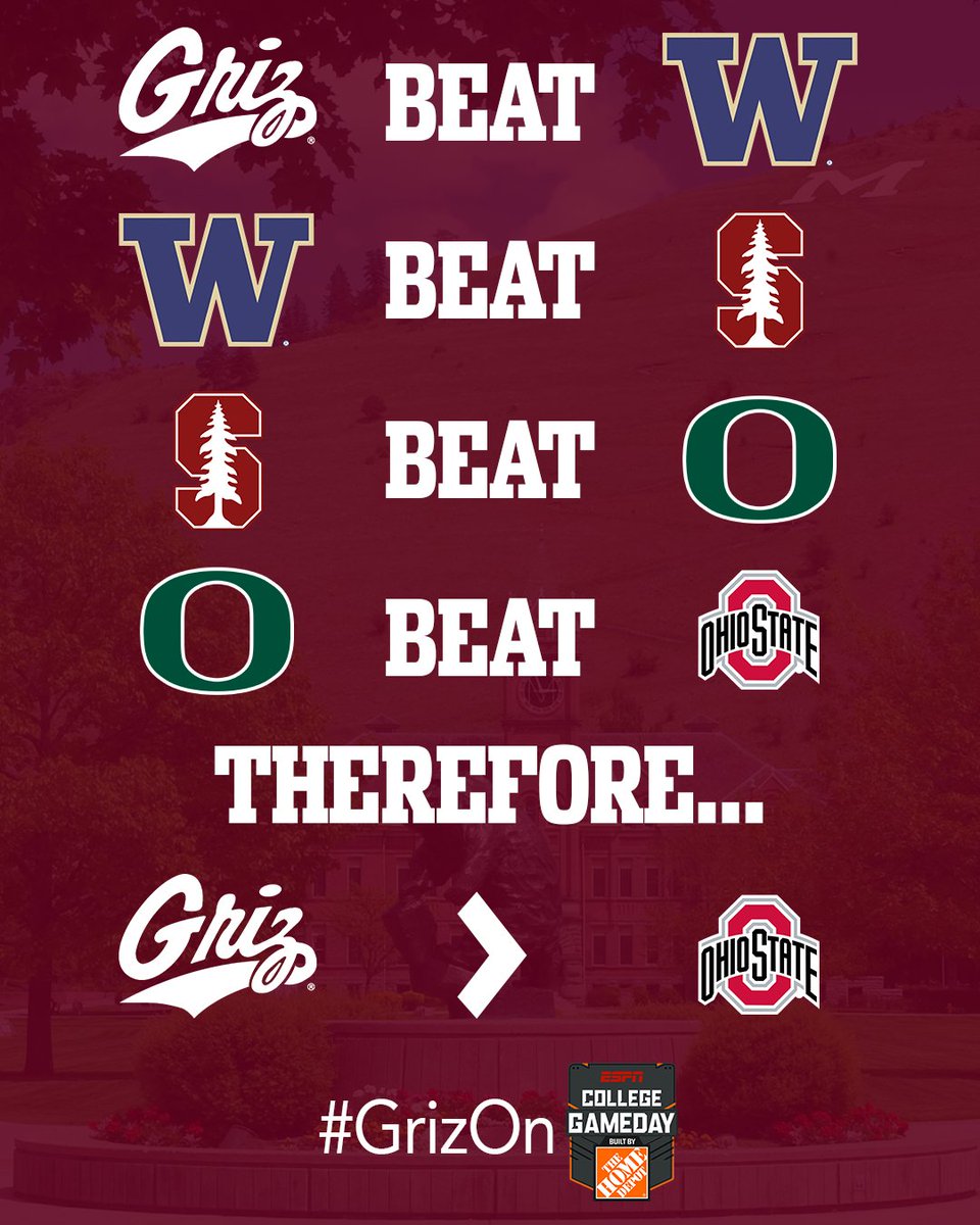 The math checks out <a href="/CollegeGameDay/">College GameDay</a>.

#GrizOnGameDay
