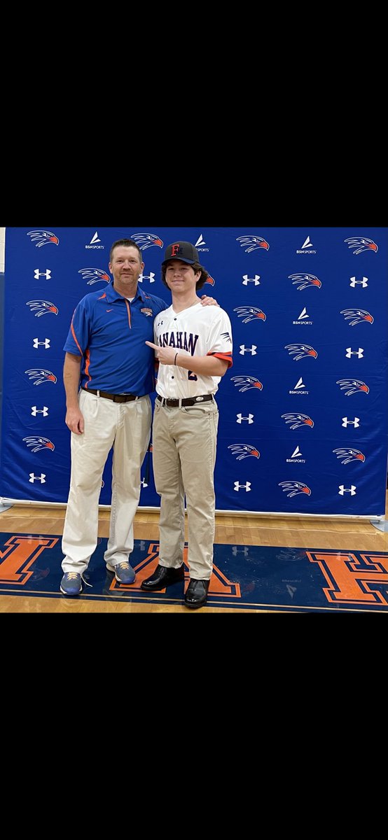 Congratulations to <a href="/Aryan_Patel_16/">Aryan Patel</a> and <a href="/nichols_brick/">Brick Nichols</a> for signing this morning to <a href="/CitadelBaseball/">The Citadel Baseball</a>  and <a href="/fmupatsbaseball/">FMU Baseball</a> 

Hard work pays off but the jobs not finished!