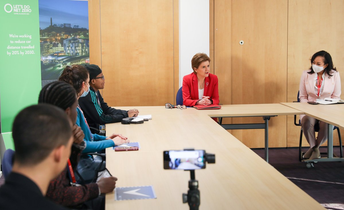 First Minister tweet media
