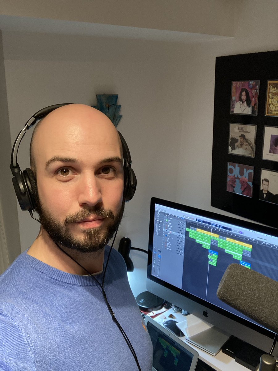 HarryBoydVA's tweet photo. Great recording session with @SkitzoidProd! Lovely to be back behind the mic!

#actor #singer #recording #soundtrack https://t.co/bigFPu1OYI