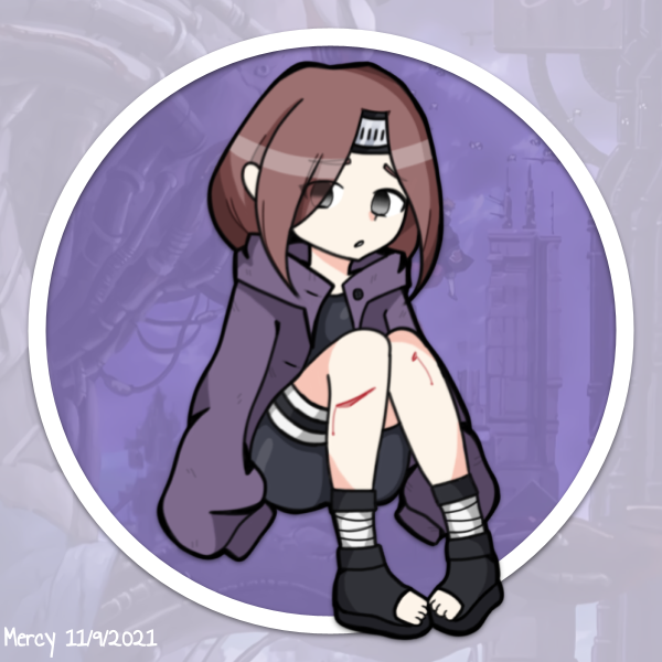 Mrsla22's tweet photo. It's me as a Rain Ninja from Naruto 
[ #narutofanart  #cuteart  #art ] https://t.co/2h5wCyhyR2