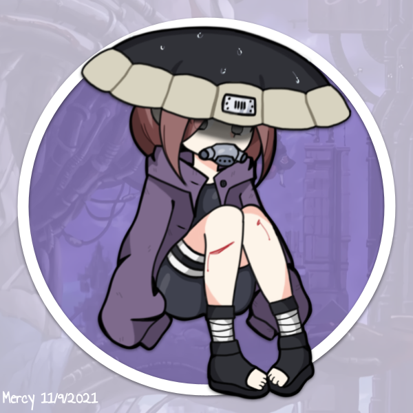 Mrsla22's tweet photo. It's me as a Rain Ninja from Naruto 
[ #narutofanart  #cuteart  #art ] https://t.co/2h5wCyhyR2