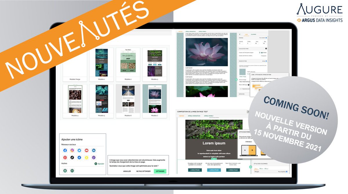 Argus_fr's tweet photo. Notre plateforme #Augure revêt ses habits de fête pour l’arrivée de sa nouvelle version. Nous sommes sur les startings blocks ! 💪🏻 
@AugureFR @AugureSP #relationspresse #relationspubliques #comingsoon https://t.co/yET9kAOhWq