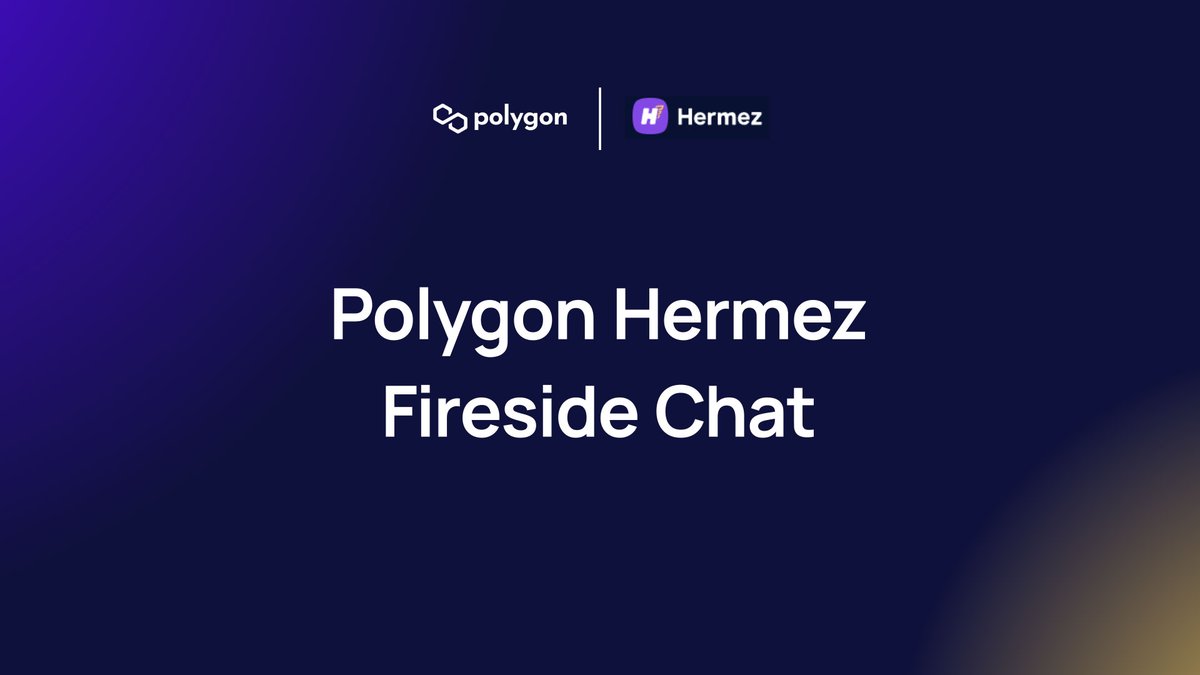 0xPolygon's tweet photo. 🤩 Here are 7 takeaways from the @0xPolygonHermez fireside chat with the leading lights in the ZK space.

🌐 Learn More: https://t.co/FyxLAUBx4S https://t.co/lRgsCEmco1
