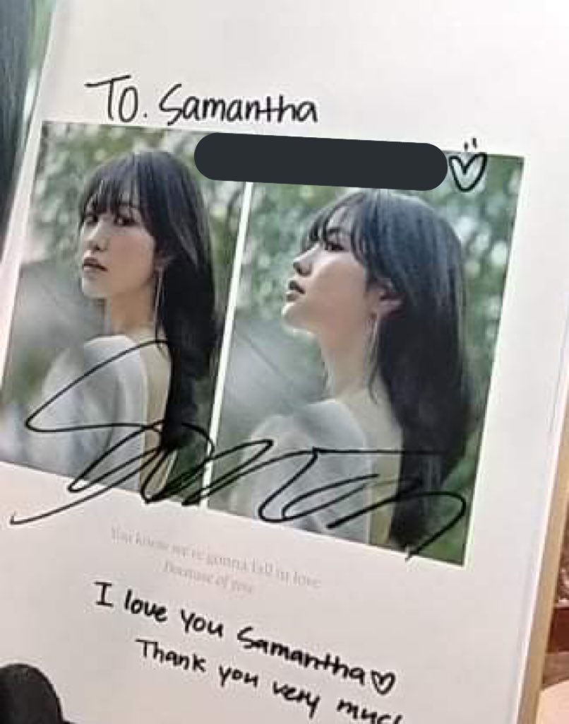 adoremiso's tweet photo. i’m actually gna cry shes the sweetest person ever https://t.co/Vh3CmCEHtG