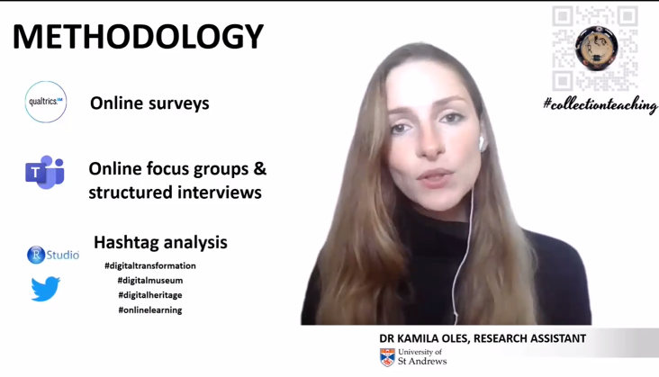 raulgomhern's tweet photo. Learning from #UniversityMuseumsofScotland, @EurResearch, @MariaEcoGl, @fearandsequins and many other researchers and professionals about a project who show how digital collections from University museums can be integrated as teaching materials #collectionteaching https://t.co/rgrJX7Kciz