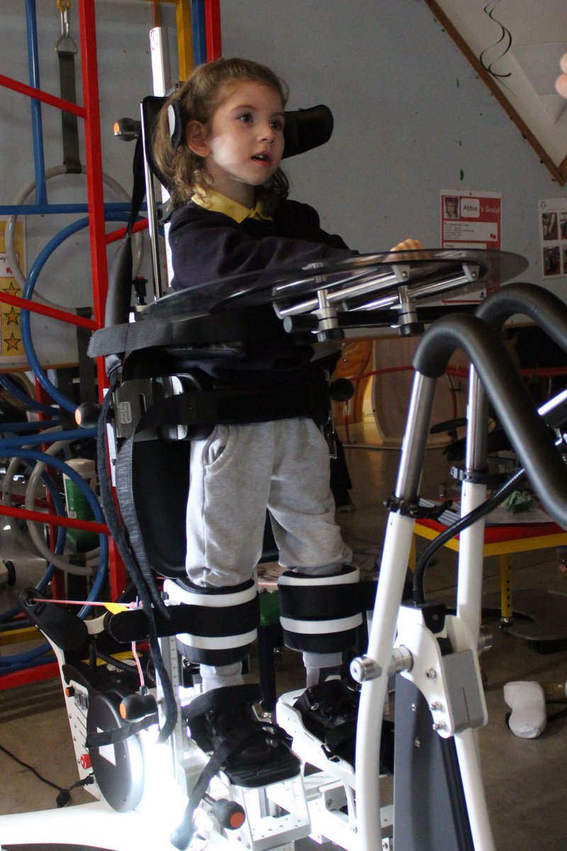 Craighalbert's tweet photo. As we continue with our Innowalk trial, the children have been intrigued and staff have seen positive changes. 
We intend to complete a full evaluation and analysis of how the children have responded in this 4 week trial, which we look forward to sharing soon. @madeformovement https://t.co/3suCgnQx9q