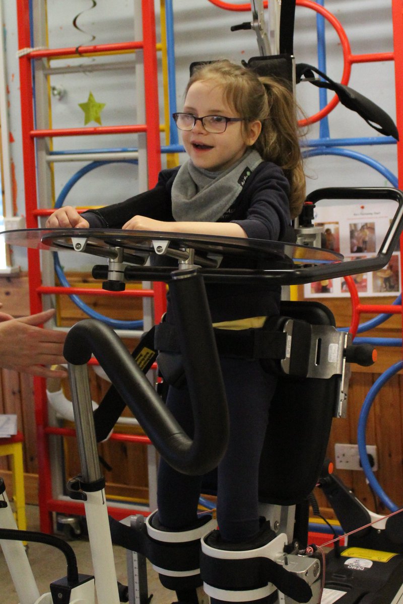 Craighalbert's tweet photo. As we continue with our Innowalk trial, the children have been intrigued and staff have seen positive changes. 
We intend to complete a full evaluation and analysis of how the children have responded in this 4 week trial, which we look forward to sharing soon. @madeformovement https://t.co/3suCgnQx9q